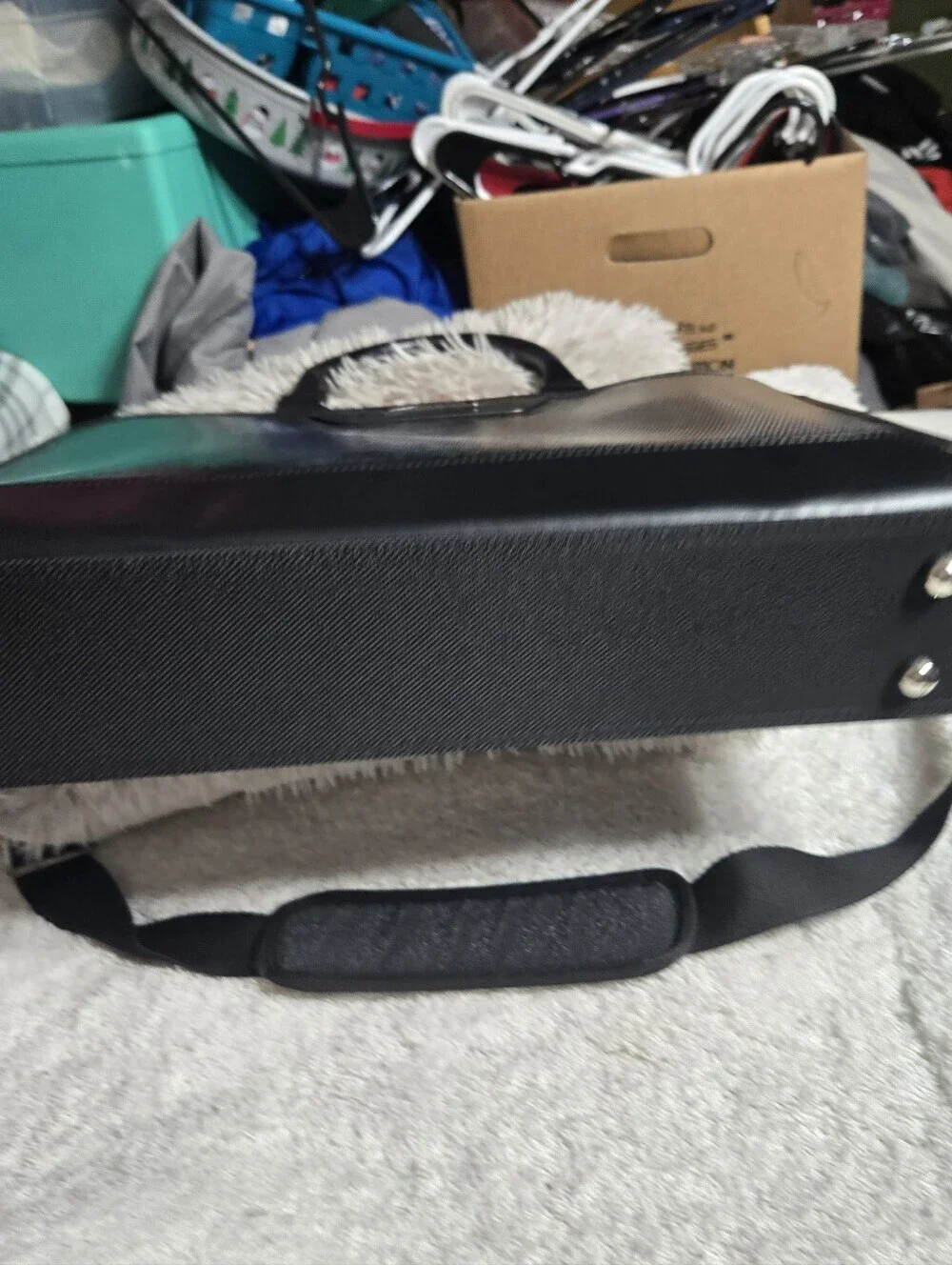 Hyosung Briefcase With Shoulder Strap Like New 12x16